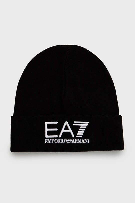 чёрный Шапка EA7 Emporio Armani Мужской