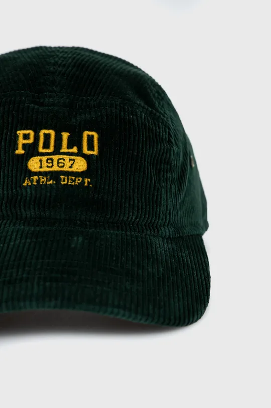 Polo Ralph Lauren Czapka sztruksowa 710852565001 zielony