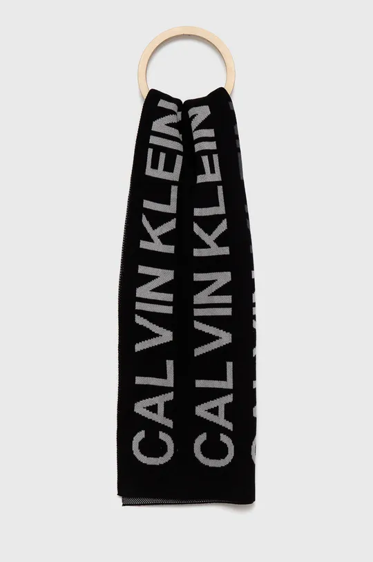 μαύρο Σκούφος και κασκόλ Calvin Klein Jeans Ανδρικά