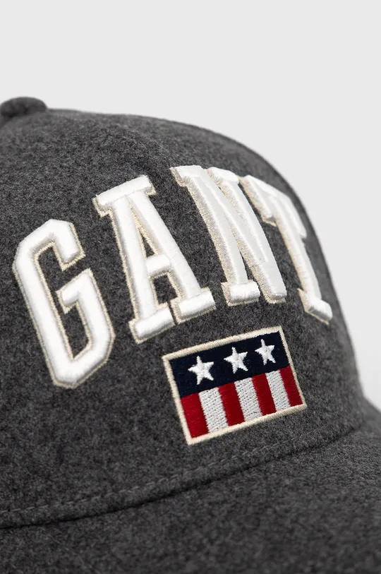 Vlnená čiapka Gant  Podšívka: 100% Bavlna Základná látka: 50% Polyester, 50% Vlna