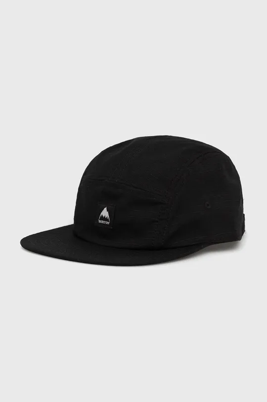 μαύρο Βαμβακερό καπέλο Burton Ανδρικά
