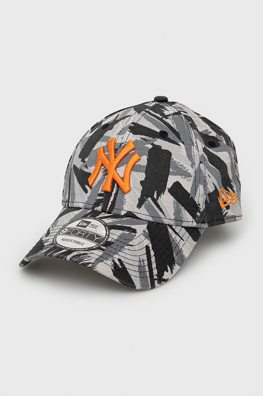 Кепка New Era колір сірий з аплікацією | ANSWEAR.ua