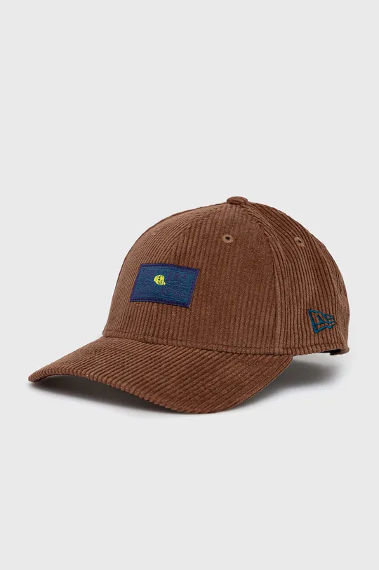 καφέ Βαμβακερό καπέλο New Era Unisex