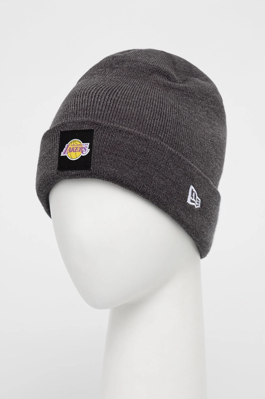 New Era beanie gray