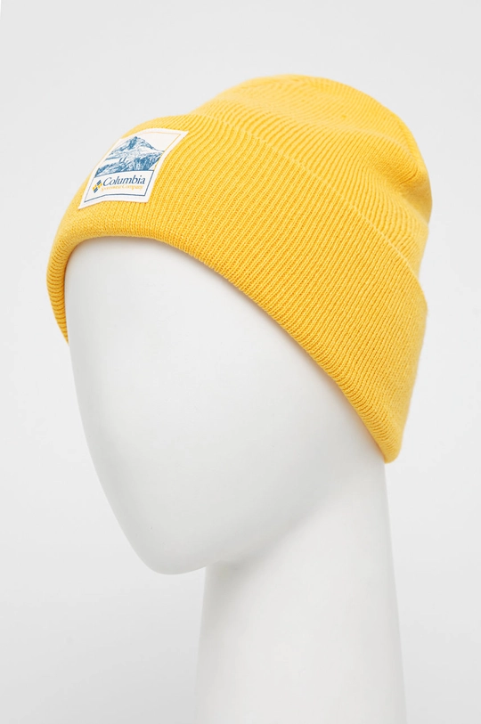 Columbia beanie City Trek Heavyweight Be yellow