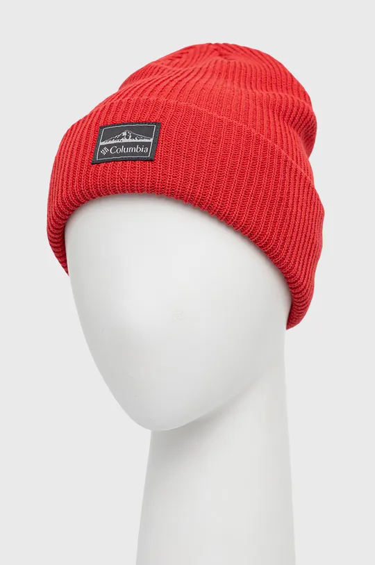 Čepice Columbia Lost Lager II Beanie červená