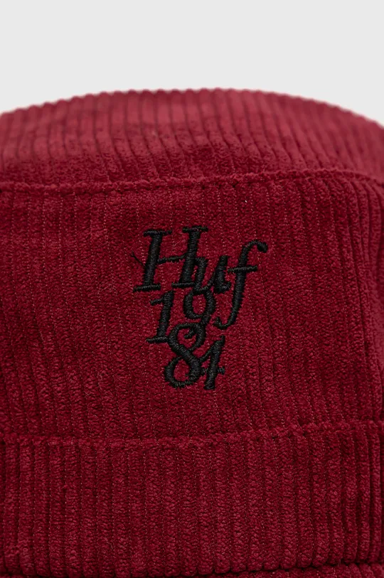 Štruksový klobúk HUF burgundské