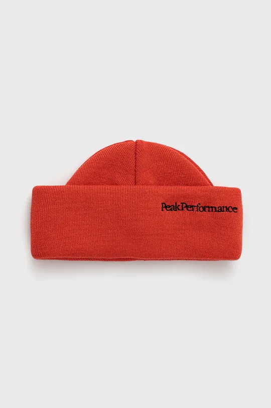 оранжевый Шерстяная шапка Peak Performance Unisex