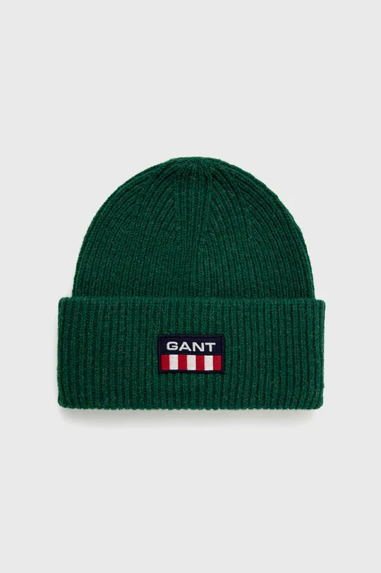 зелений Вовняна шапка Gant Unisex