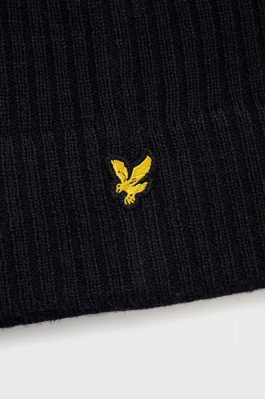 Čiapka Lyle & Scott  1. látka: 50% Akryl, 50% Vlna 2. látka: 100% Bavlna