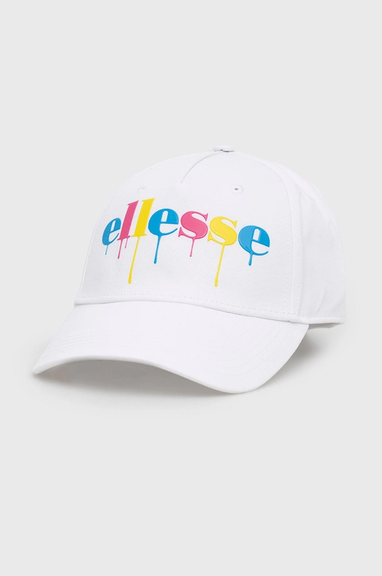 biela Bavlnená čiapka Ellesse Unisex