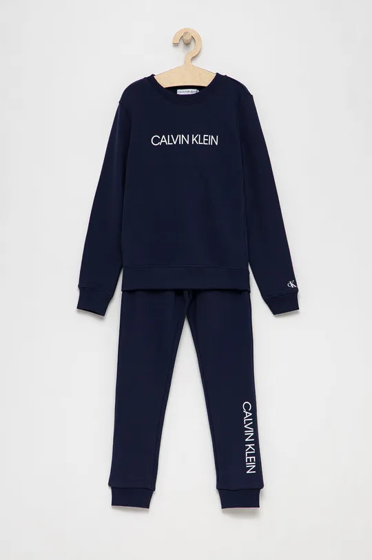 granatowy Calvin Klein Jeans Komplet dziecięcy IB0IB00951.4890 Chłopięcy