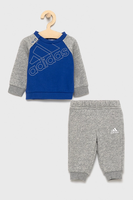 niebieski adidas Dres dziecięcy GS4266 Chłopięcy