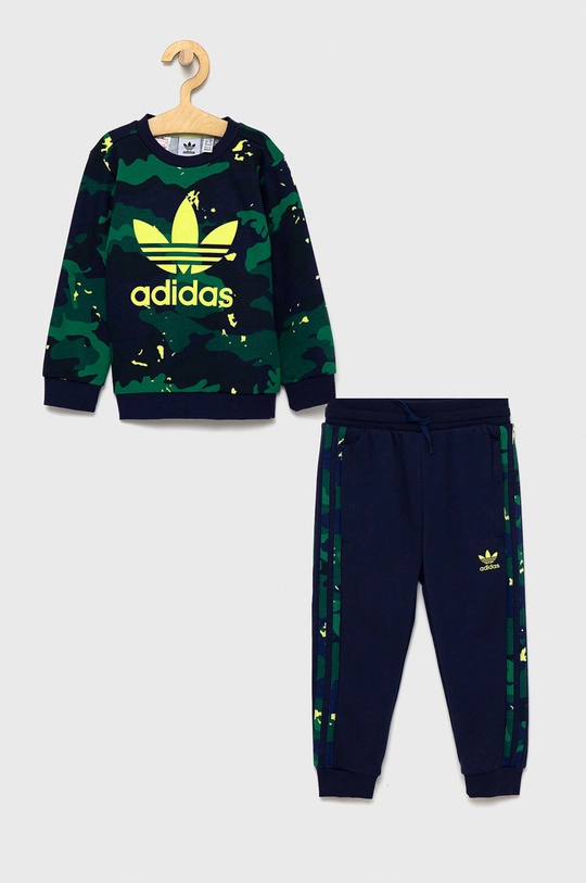 granatowy adidas Originals Komplet dziecięcy H20303 Chłopięcy