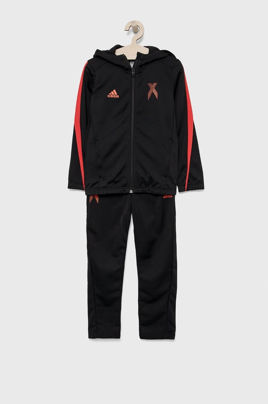 czarny adidas Performance Dres dziecięcy GT9405 Chłopięcy