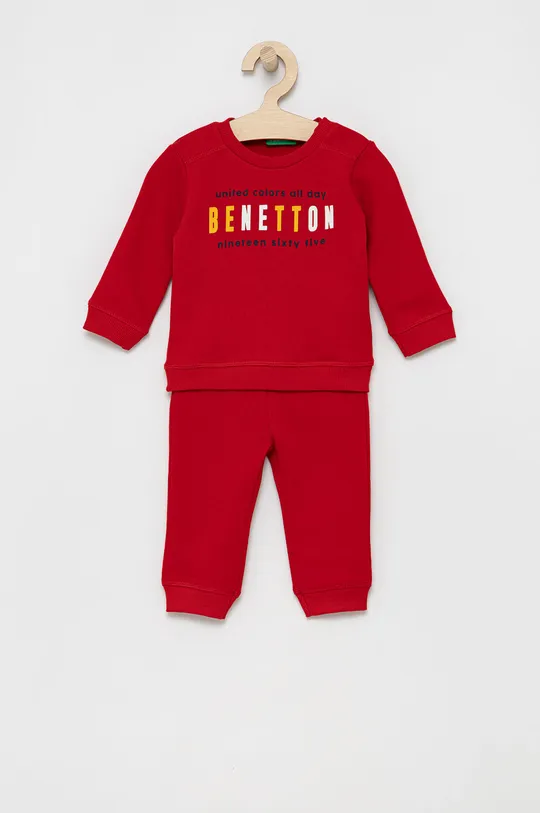красный Детский спортивный костюм United Colors of Benetton Для мальчиков