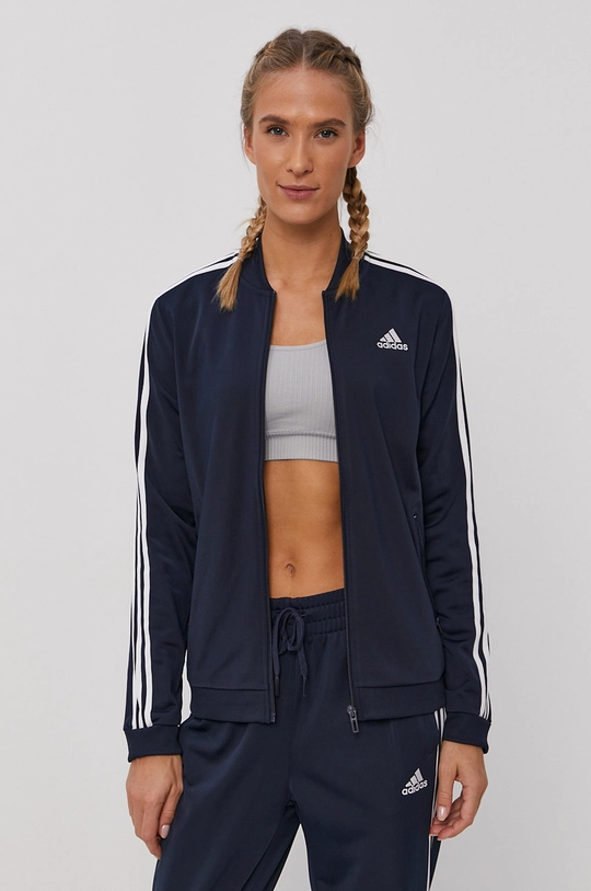 Tepláková súprava adidas H10155 tmavomodrá