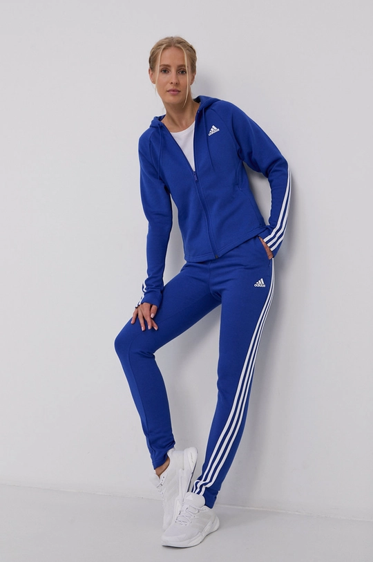 adidas Performance Dres H24117 niebieski