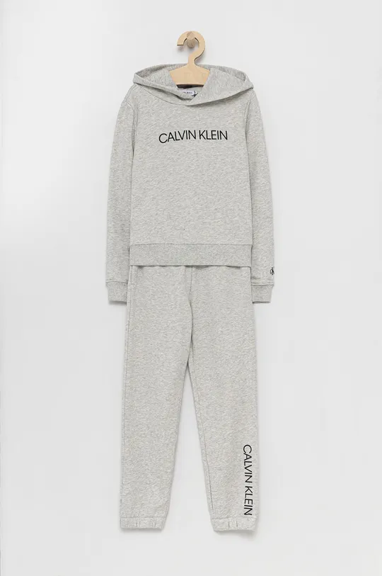 szary Calvin Klein Jeans Dres dziecięcy IG0IG01060.4890 Dziewczęcy
