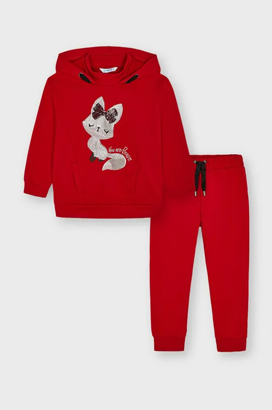 червоний Дитячий спортивний костюм Mayoral Для дівчаток