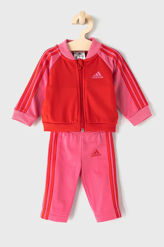 ružová Detská tepláková súprava adidas GS3855 Dievčenský