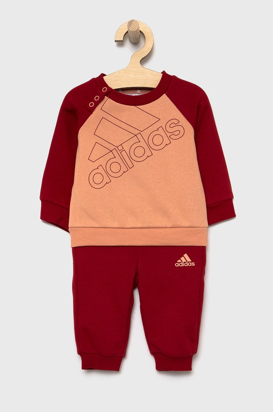 crvena Dječji komplet adidas Za djevojčice