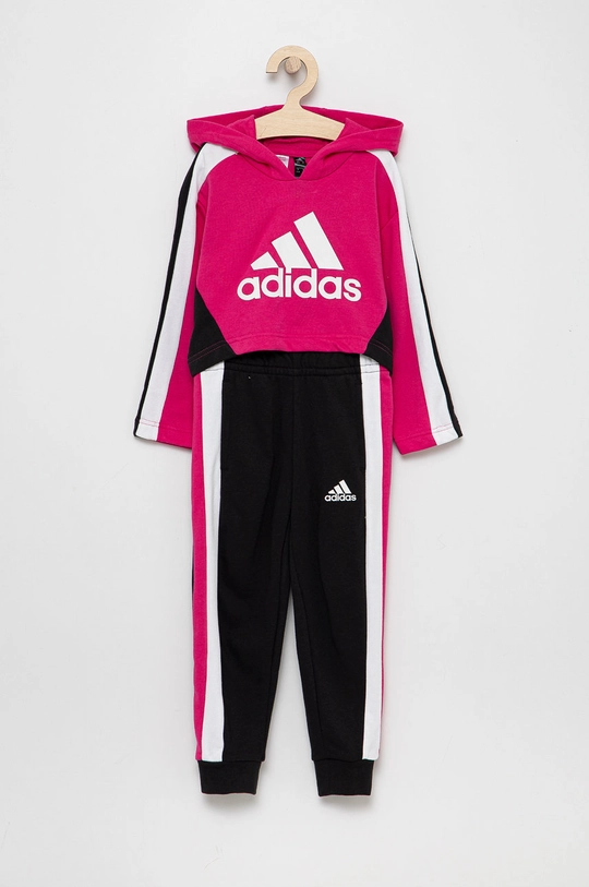 fioletowy adidas Performance Dres dziecięcy GT6907 Dziewczęcy