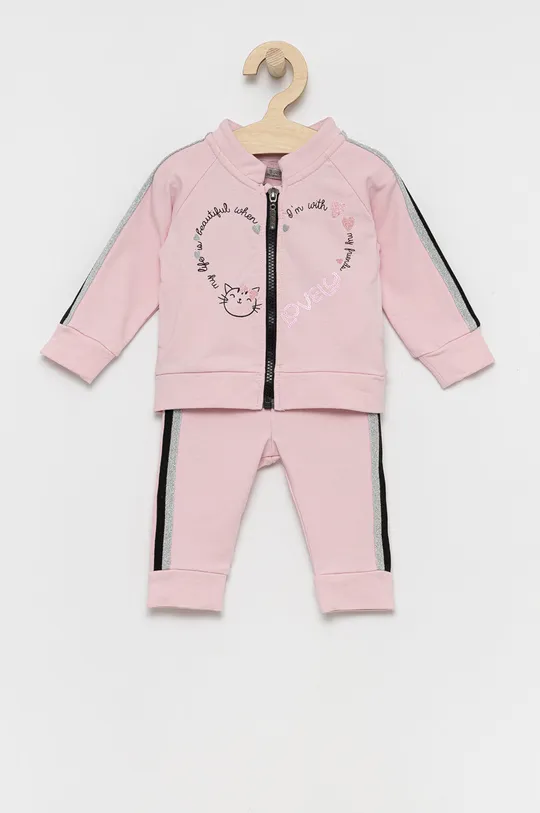 рожевий Дитячий спортивний костюм Birba&Trybeyond Для дівчаток