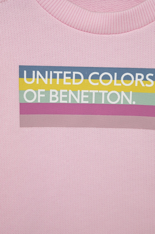 różowy United Colors of Benetton Dres dziecięcy