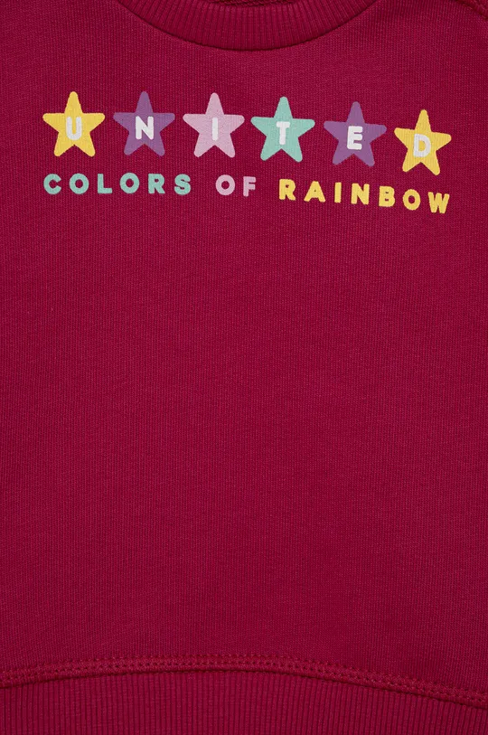 fioletowy United Colors of Benetton Dres dziecięcy