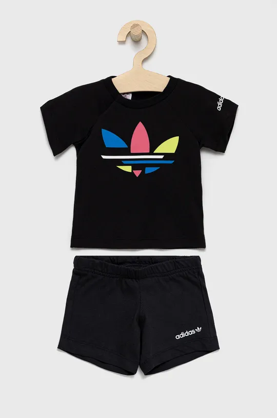 чорний Дитячий комплект adidas Originals Дитячий