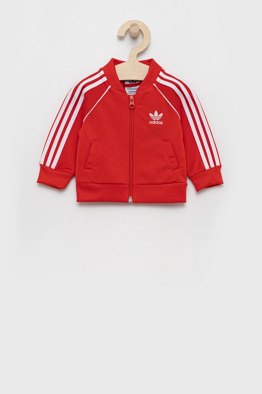 Dječja trenirka adidas Originals crvena