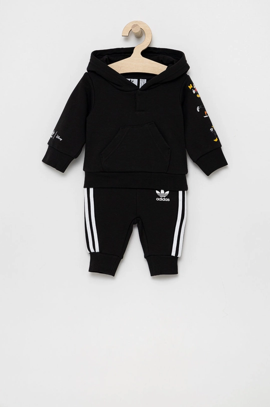 czarny adidas Originals Dres dziecięcy H20325 Dziecięcy