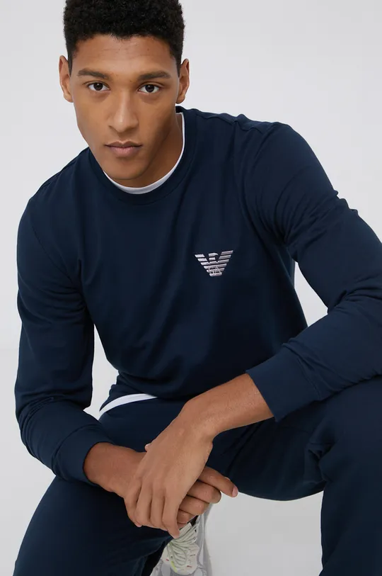 тёмно-синий Спортивный костюм Emporio Armani Underwear Мужской