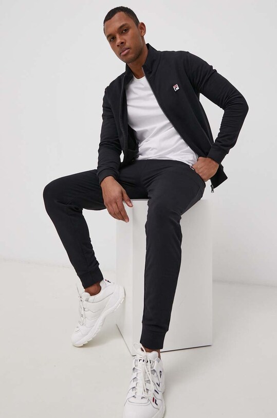 Спортивный костюм Fila мужской цвет чёрный | ANSWEAR.ua