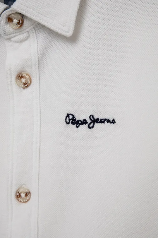 Βαμβακερό πουκάμισο Pepe Jeans  100% Βαμβάκι