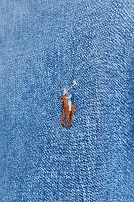 Джинсова сорочка Polo Ralph Lauren блакитний
