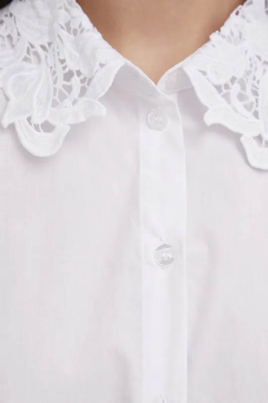 Bavlnená košeľa JDY biela