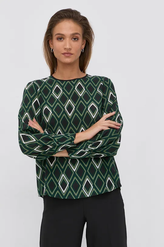 πράσινο Μεταξωτή μπλούζα Marella Γυναικεία