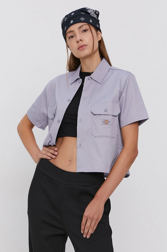 фиолетовой Рубашка Dickies Женский