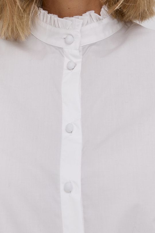Bavlnená košeľa The Kooples biela