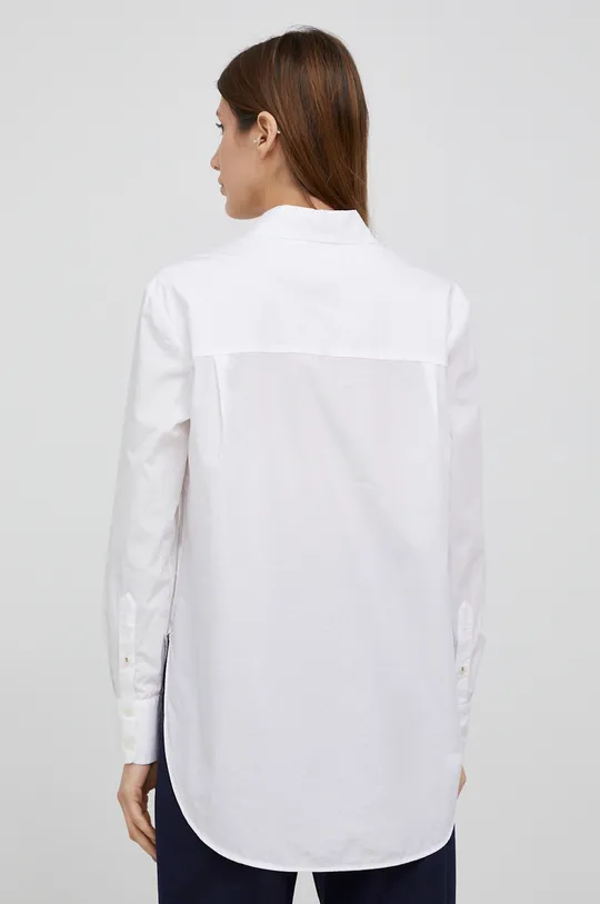 λευκό Tommy Hilfiger - Βαμβακερό πουκάμισο