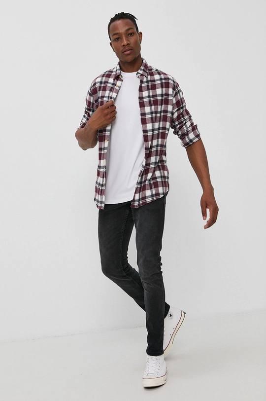 Produkt by Jack & Jones Koszula bawełniana 100 % Bawełna