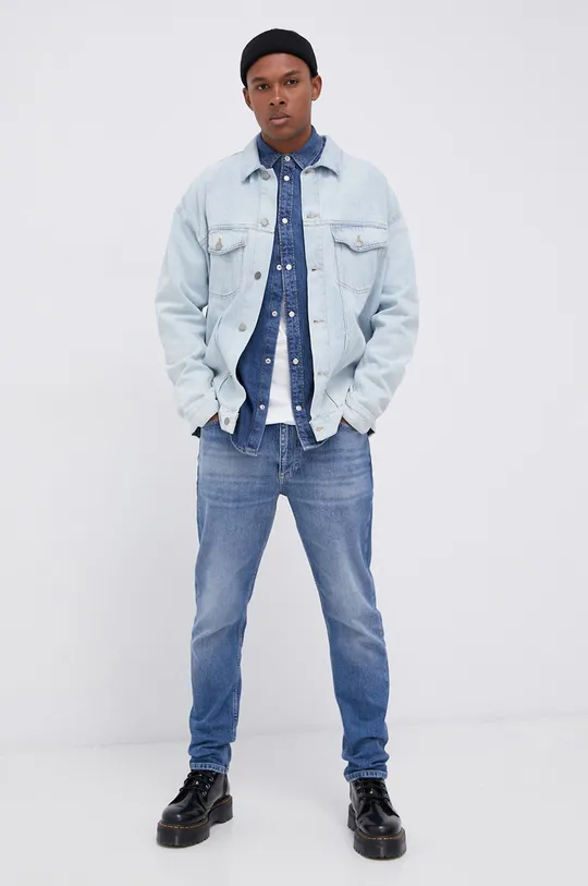Tommy Jeans Koszula jeansowa DM0DM11860.4890 100 % Bawełna