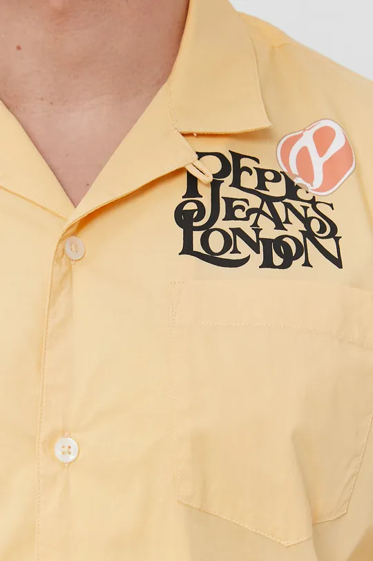 Хлопковая рубашка Pepe Jeans