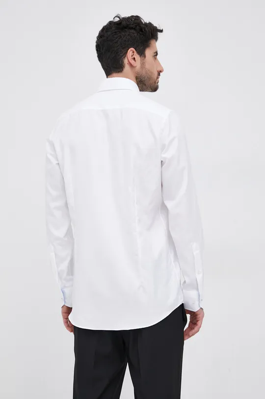 λευκό Βαμβακερό πουκάμισο Emanuel Berg