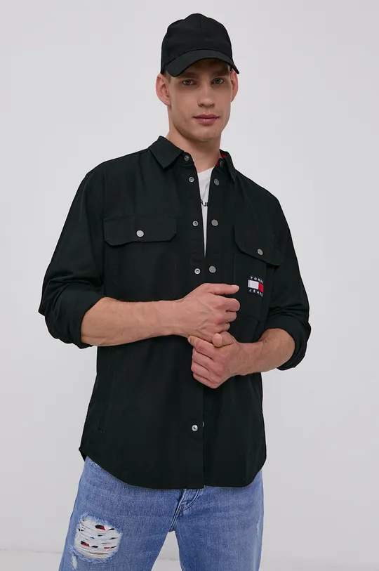 Tommy Jeans Koszula bawełniana DM0DM11059.4890 czarny