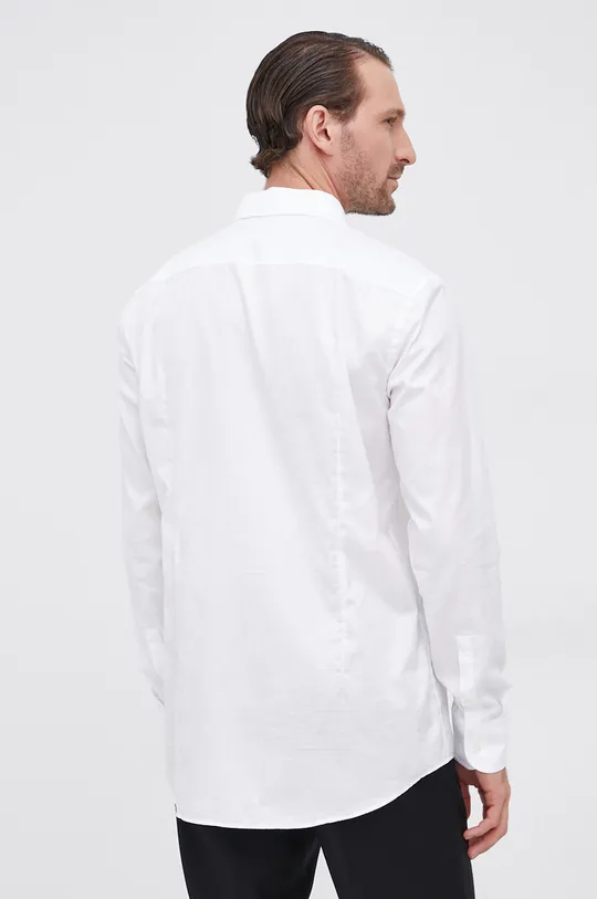 білий Boss - Бавовняна сорочка