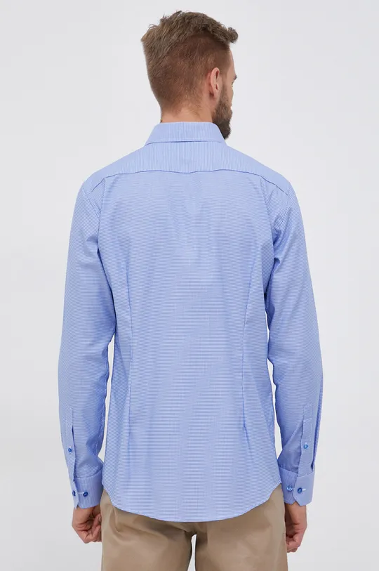 modra Bombažna srajca Eton