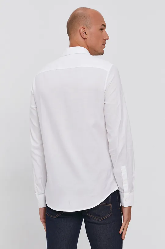 biały Armani Exchange Koszula 6KZC08.ZNKEZ